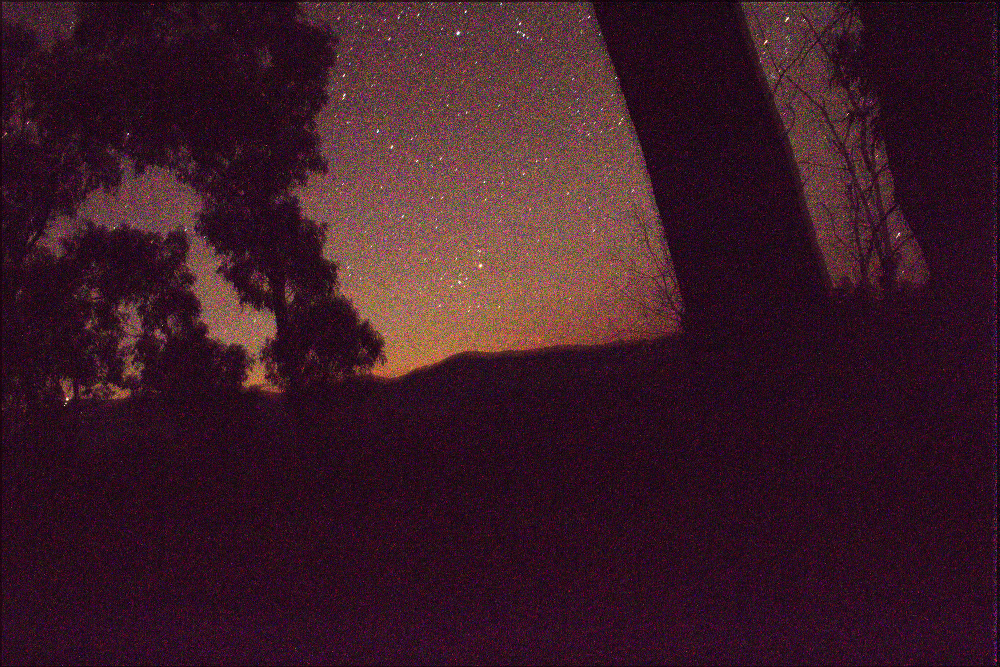 Comet over Mt Kosciuszko